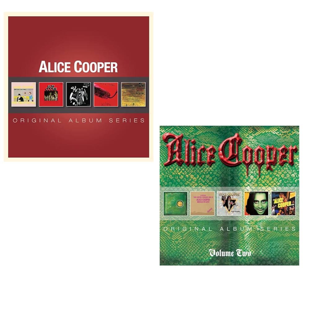 Alice Cooper CDセット Alice Cooper - Alice Cooper - Original Album Series Vol. 1 and 2